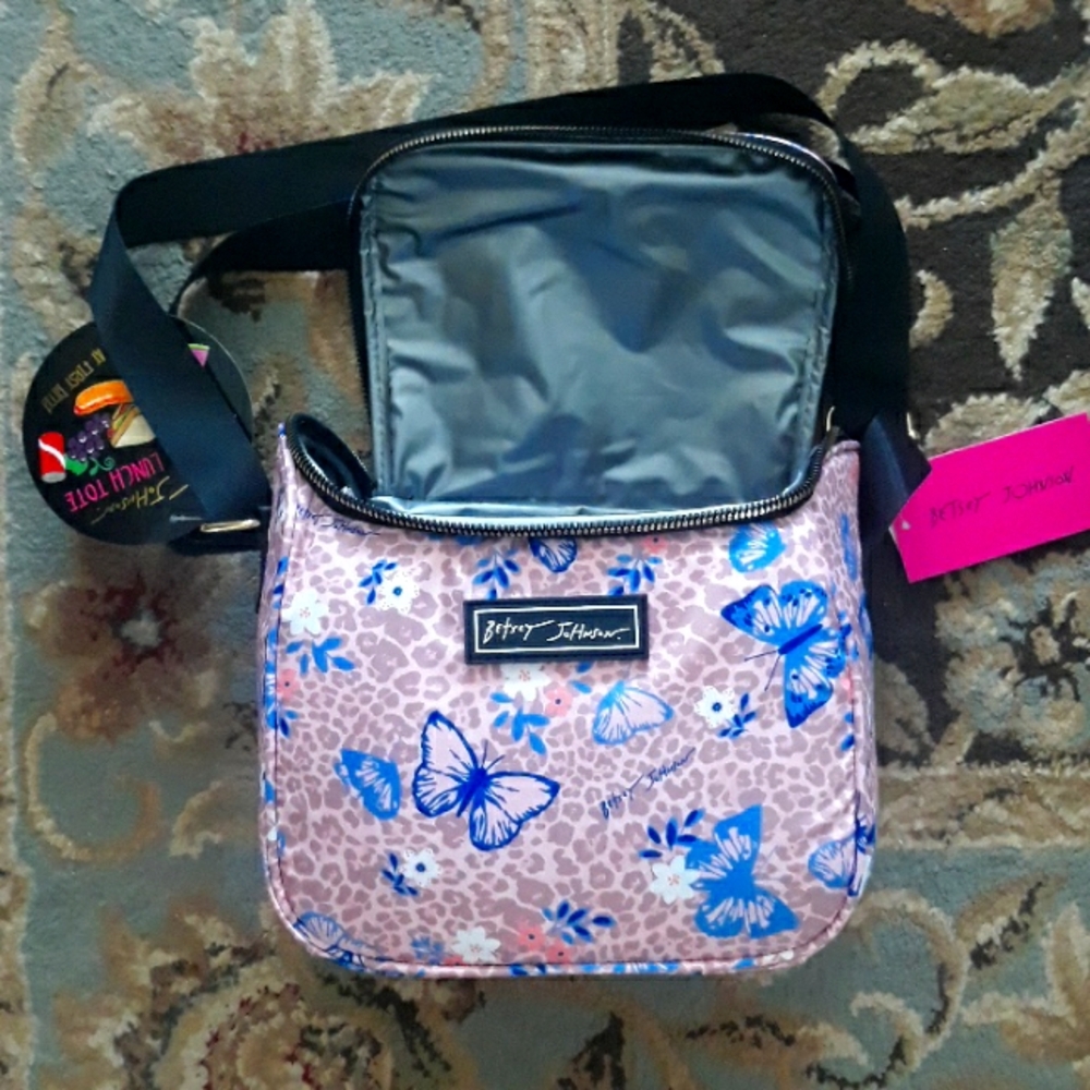 2x*Host Pick*Betsey Johnson cube lunch bag - Picture 11 of 16